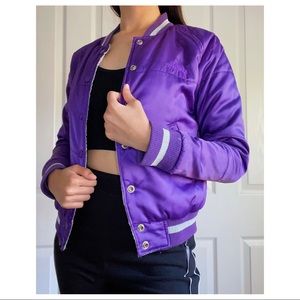 **Rare** STUSSY Reversible Robot Bomber Jacket